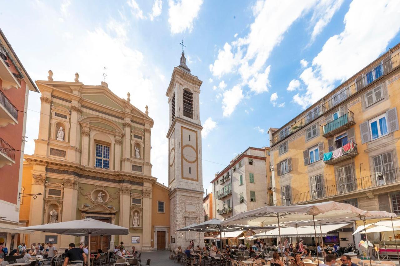 Spacious And Bright Flat Close To The Beach : Heart Of Old Nizza Exterior foto