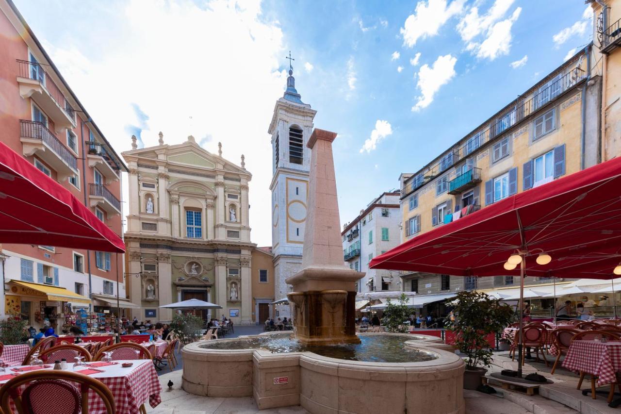 Spacious And Bright Flat Close To The Beach : Heart Of Old Nizza Exterior foto