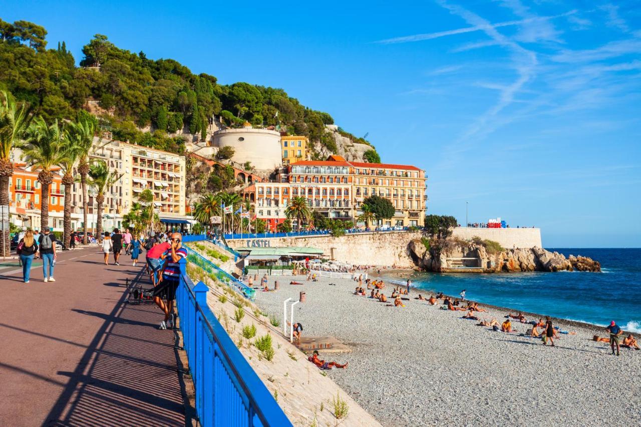 Spacious And Bright Flat Close To The Beach : Heart Of Old Nizza Exterior foto